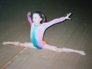 юная гимнастка