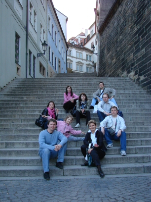 Прага расположена на 9 холмах