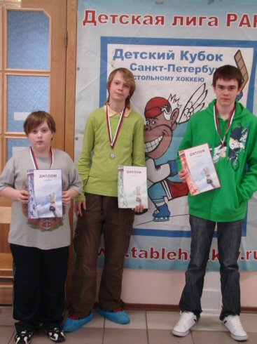 утешительные призёры: Поляков, Алфёров, Хведонцевич