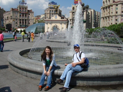 фонтан на Майдане