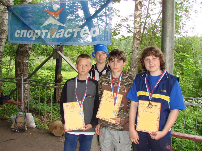 призёры: Иванов, Луговой, Галкин, Быстрова