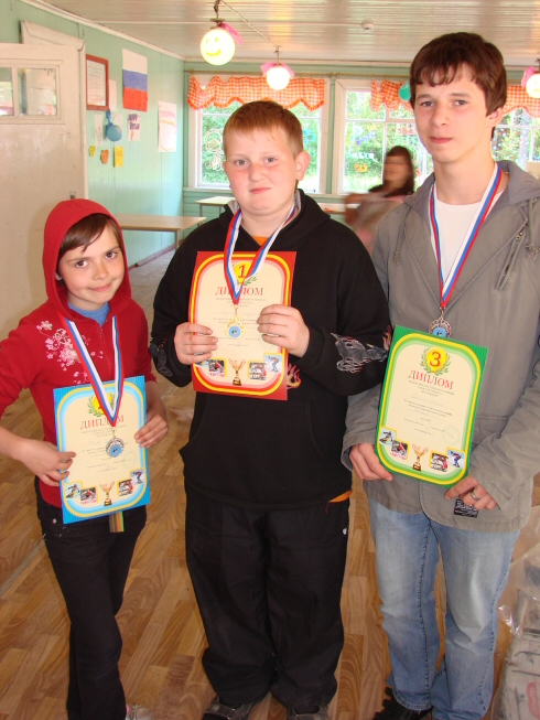 призёры у старших: Попова, Розанов, Белан