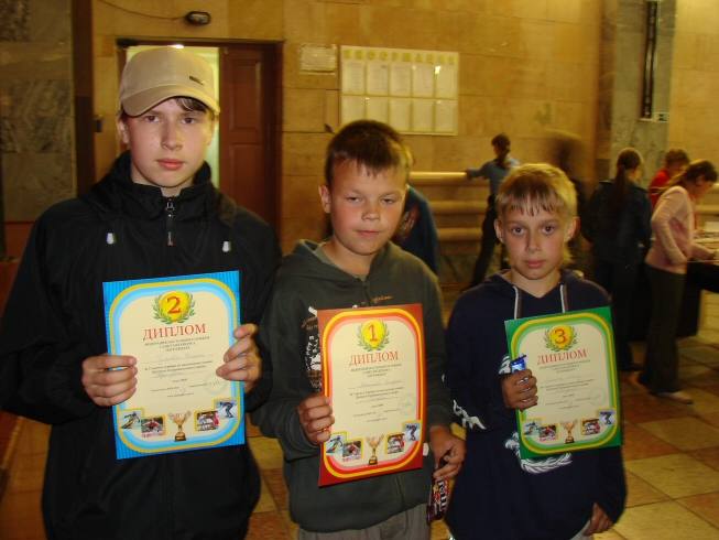 призёры у средних: Тускевич, Шпеньков, Смолин